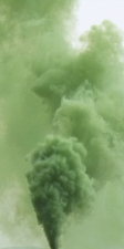 Факел дымовой зелёный