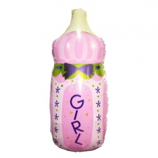 Шар фольгированный 30" «Бутылка для девочки»